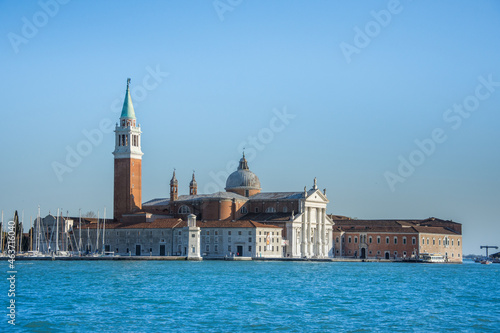 The tower of San Giorgio ,Italy, Venice , 2019 march