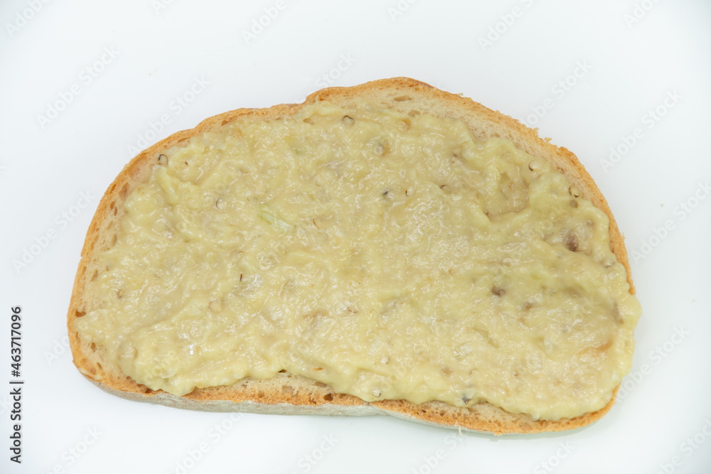 bread with eggplant and onion bread with eggplant and onion