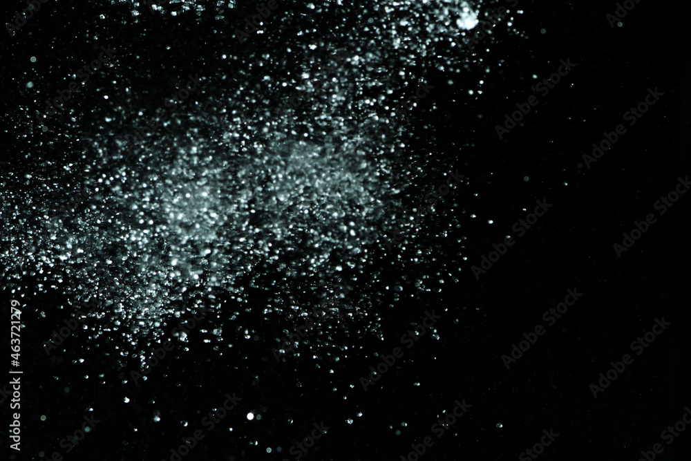 Water bubbles texture on black background Water bubbles texture on black background