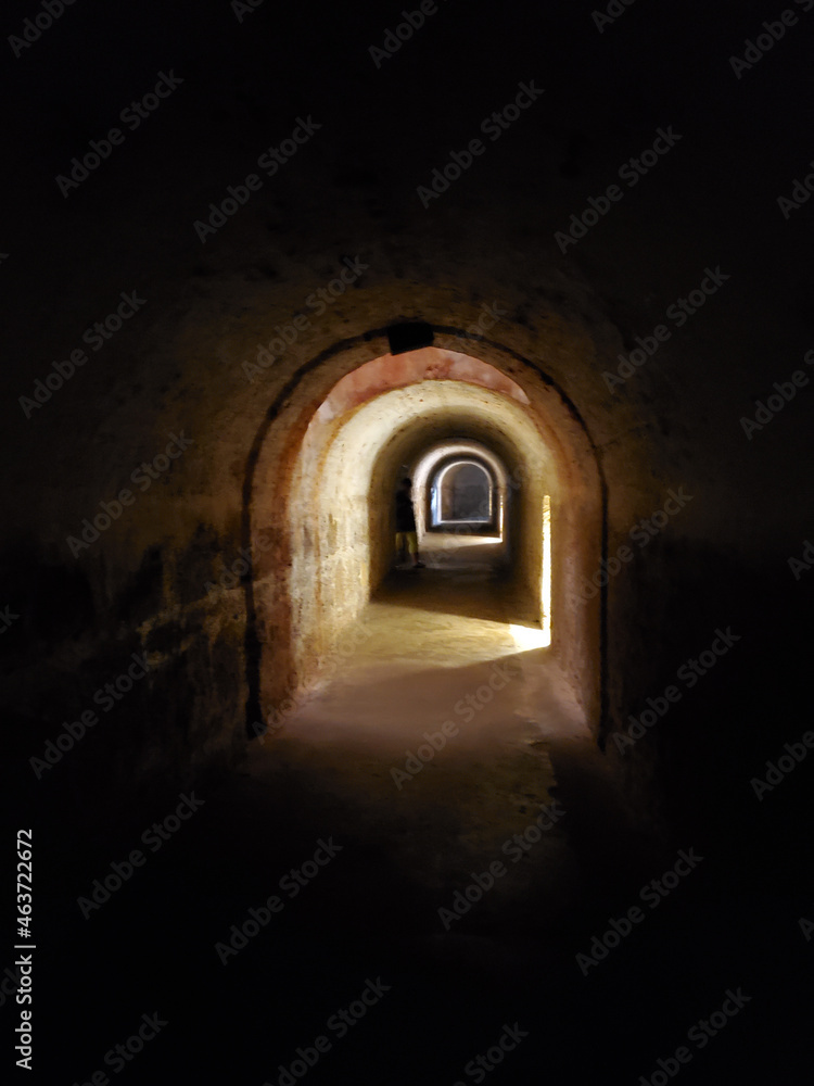 underground fort passage