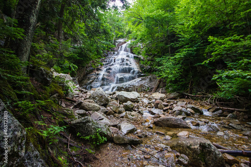 Cloudland Falls on the Falling Water Trail in the White Mountain National Forest, New Hampshire