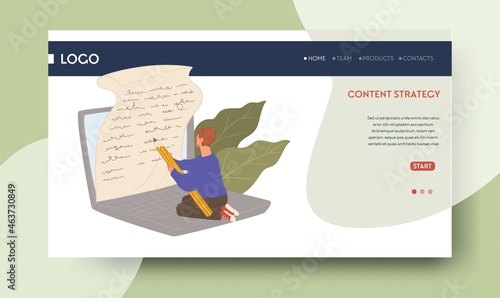 Copywriting and creative content strategy web