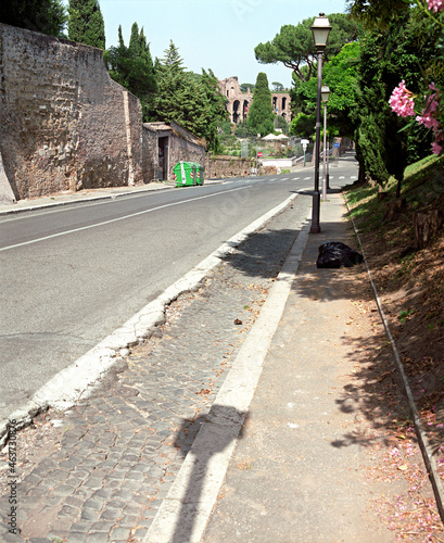 Aventine and Palentine Hills, Downtown Rome in Summer photo