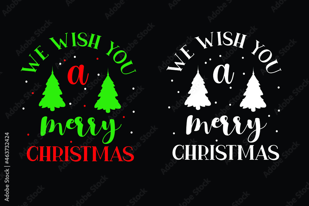 Christmas typography t-shirt design. Christmas quotes typography t-shirt design.