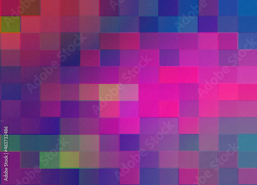 Purple Mosaic Night Background