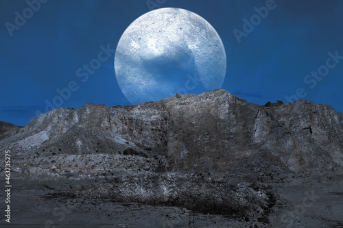 Spooky rock hills