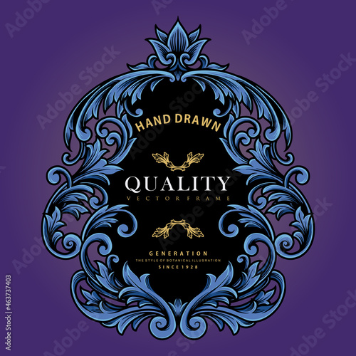 Ellegant Shield Ornaments Emblem Vector illustrations for your work Logo, mascot merchandise t-shirt, stickers and Label designs, poster, greeting cards advertising business company or brands.