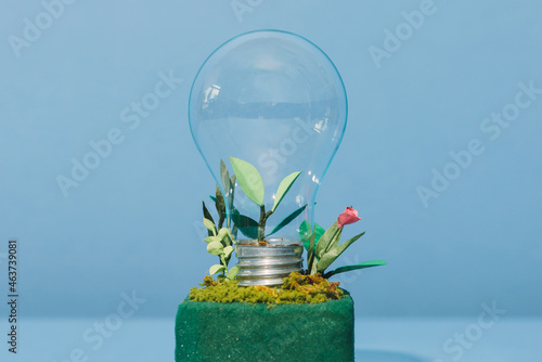 Idea to nourish trees Save energy Environmental awareness