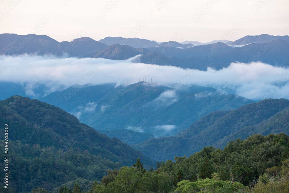 Naklejka premium 雲海