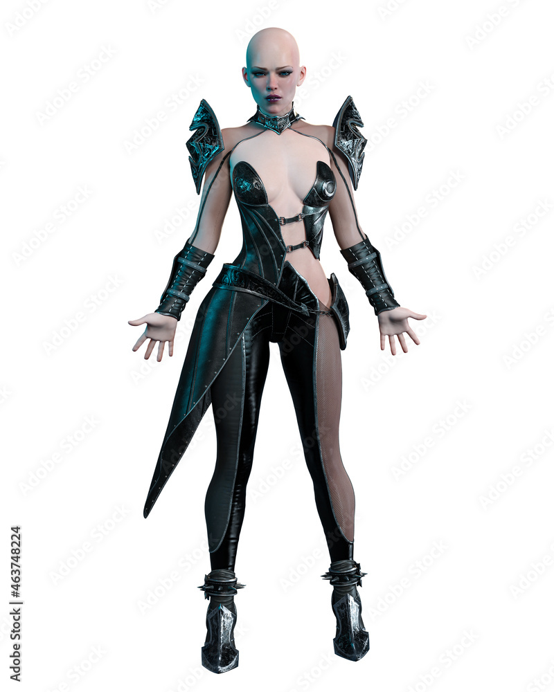 Paranormal Queen Woman, 3D Rendering, 3D Illustration Paranormal Queen Woman, 3D Rendering, 3D Illustration