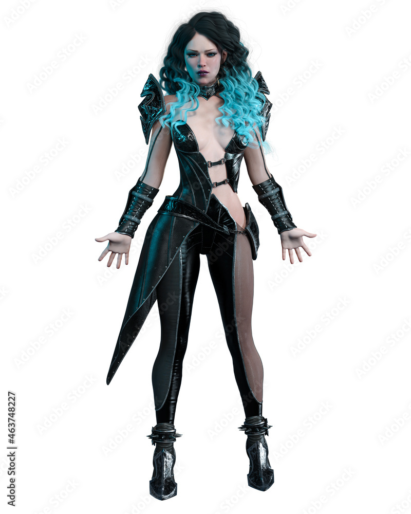 Paranormal Queen Woman, 3D Rendering, 3D Illustration Paranormal Queen Woman, 3D Rendering, 3D Illustration