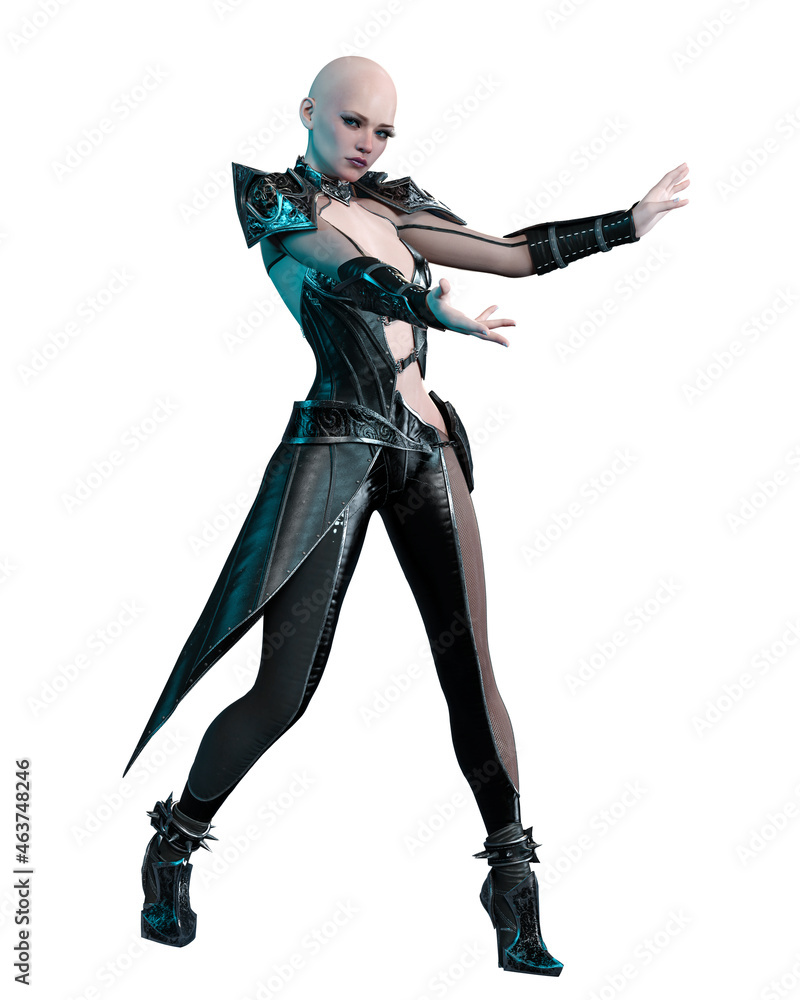 Paranormal Queen Woman, 3D Rendering, 3D Illustration Paranormal Queen Woman, 3D Rendering, 3D Illustration