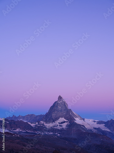 Matterhorn at early dawn photo