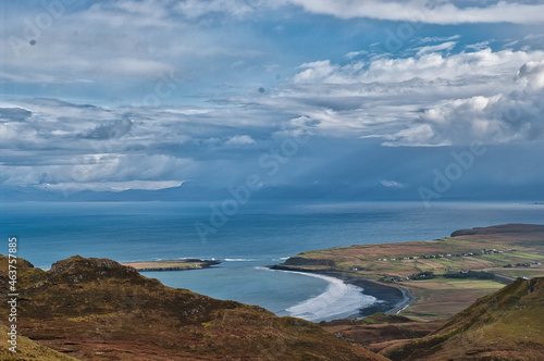 Staffin, Nuages et Mer, Ile de Skye, Ecosse