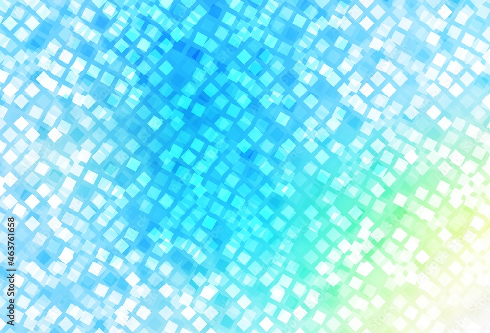 Light Blue, Green vector backdrop with rhombus. Light Blue, Green vector backdrop with rhombus.