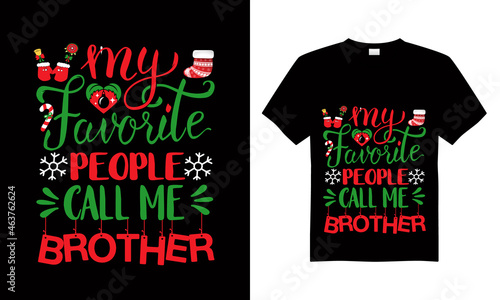 Christmas T-shirt design