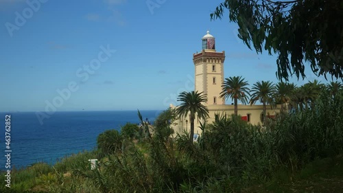View on cap spartel, tangier morocco