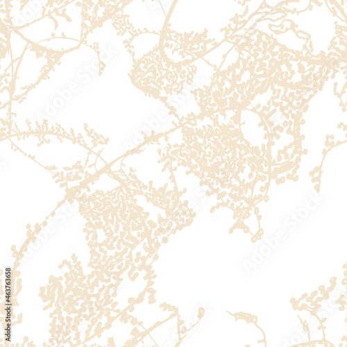 Light colors seamless vector textured background with marble effect. Contemporary home textile, bedding, fabric, wallpaper, wall panel, poster, web banner.