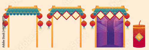 Decorated gates for CNY