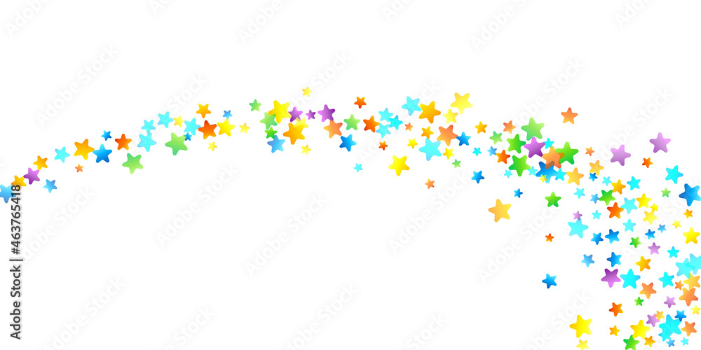 Rainbow Festive Confetti. Carnival Star Falling. Rainbow Festive Confetti. Carnival Star Falling.