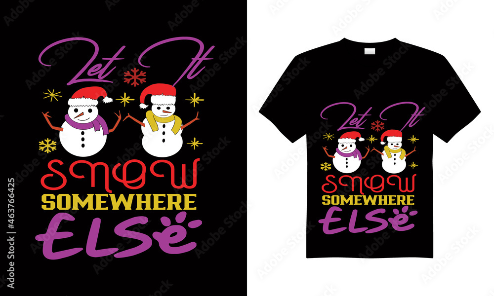 Christmas T-shirt design Christmas T-shirt design