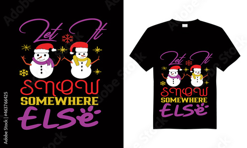Christmas T-shirt design