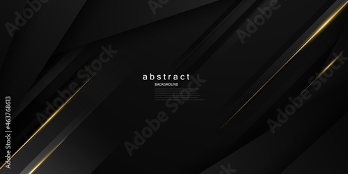 The beauty of a gold black poster on an abstract background with a VIP premium dynamic.