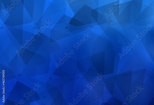 Light BLUE vector backdrop with polygonal shapes.