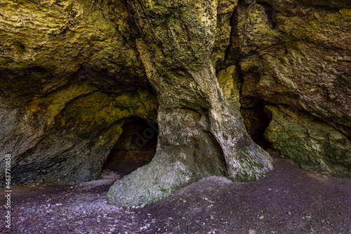 Fototapeta Naklejka Na Ścianę i Meble -  Breathtaking stalactite caves in the Danube valley near Beuron