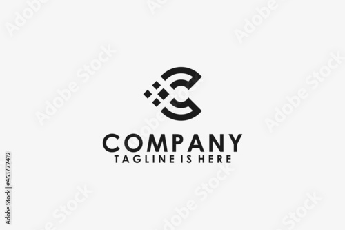 Letter C Logo Design Icon Template
