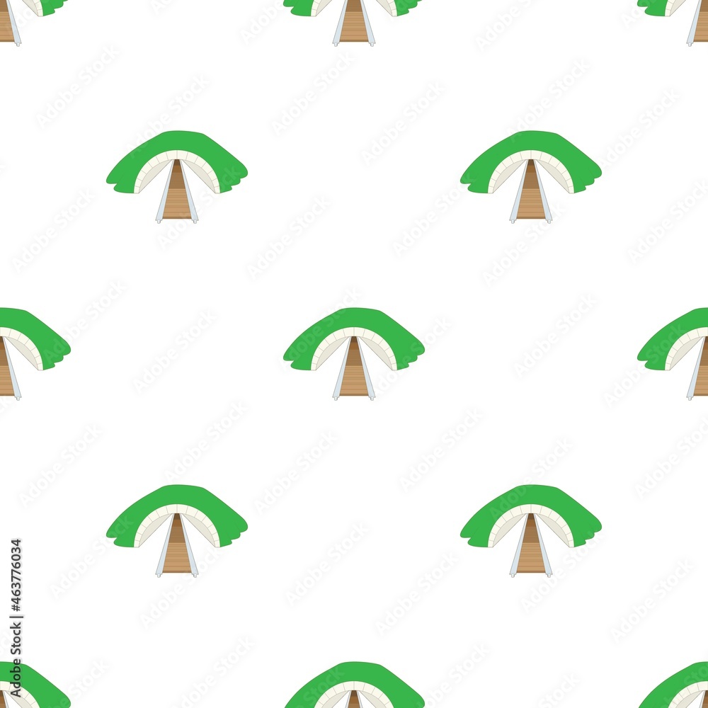 Obraz premium Railway tunnel pattern seamless background texture repeat wallpaper geometric vector