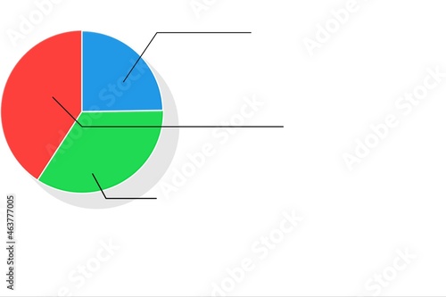 Round chart wheel circular hub,user interface or infographic,Red green and blue round chart,infographic diagram, template for business