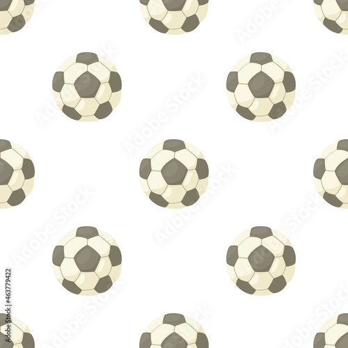 Soccer ball pattern seamless background texture repeat wallpaper geometric vector