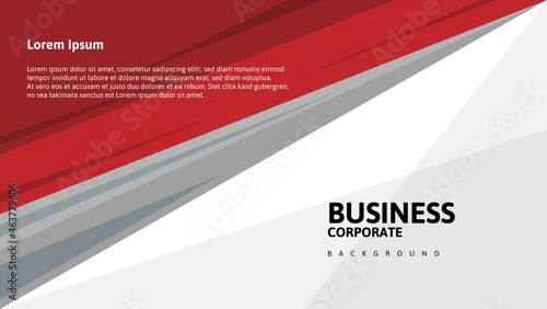 abstract business  red and gray background. vector illustration
