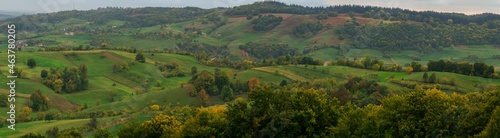 Autumn Landscape in the rural part of Romania - Rosia, Bihor