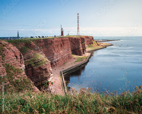 coast at heligoland photo