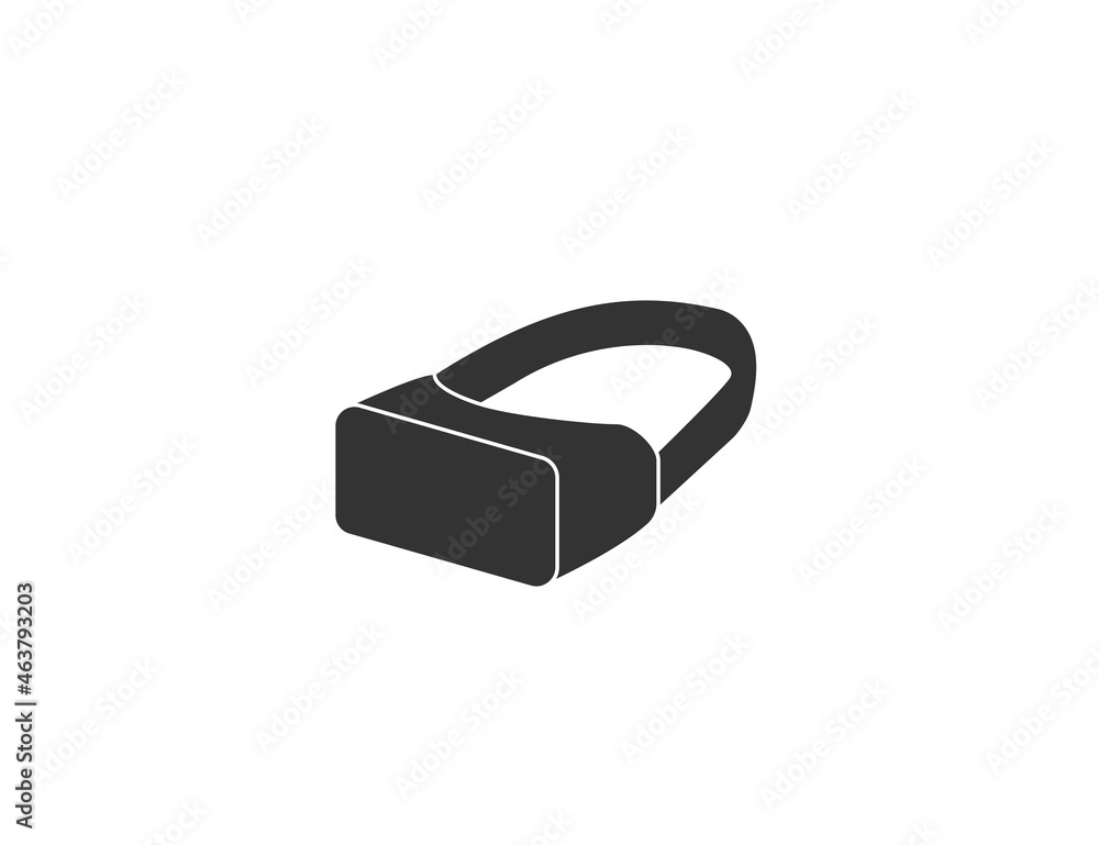 Device, virtual reality, vr icon. Vector illustration. Flat design. Device, virtual reality, vr icon. Vector illustration. Flat design.