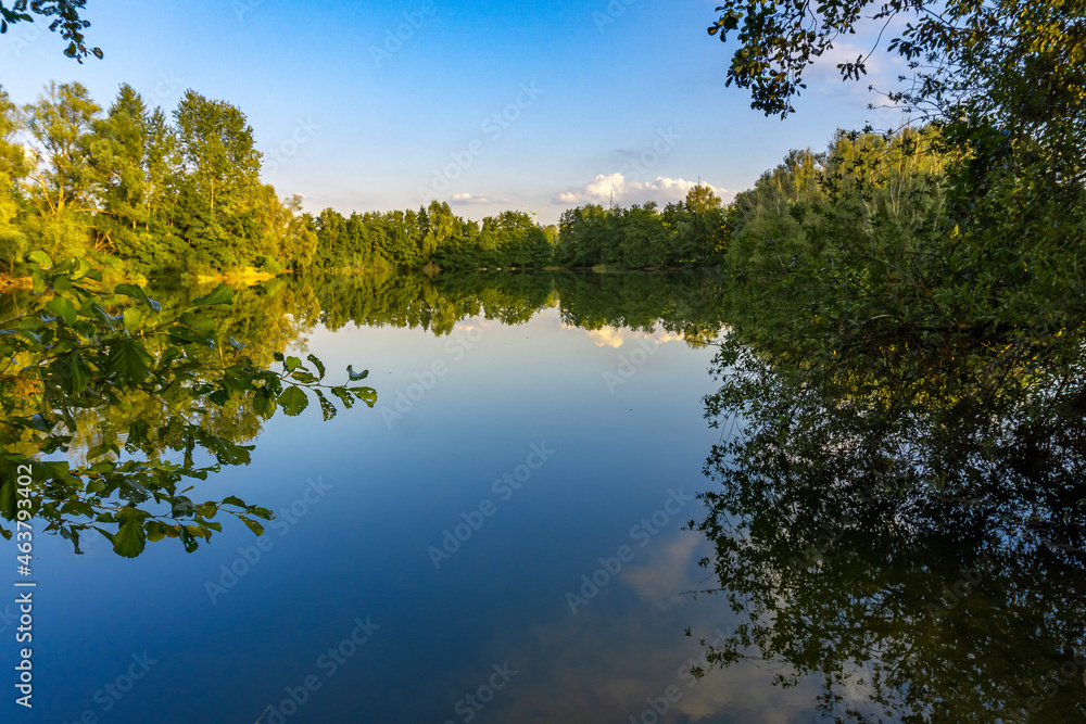 lake in autumn lake in autumn