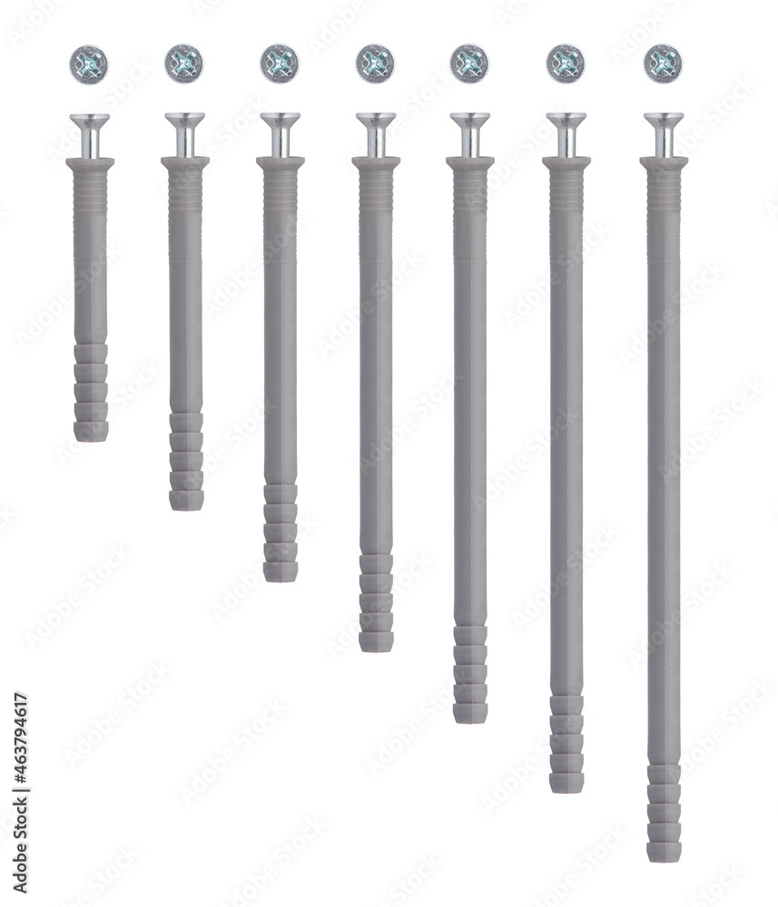 Plastic ribbed anchors - the anchor plastic pipe. Self-drilling zinc dowel with screws from metal. Bolts are made of zinc plated steel. Galvanized metal cavity dowel. Universal set metal anchors. Plastic ribbed anchors - the anchor plastic pipe. Self-drilling zinc dowel with screws from metal. Bolts are made of zinc plated steel. Galvanized metal cavity dowel. Universal set metal anchors.
