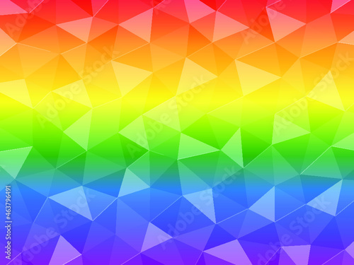rainbow color background and rainbow line