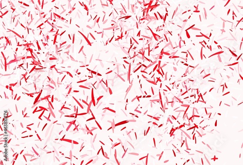 Light Red vector template with repeated sticks.