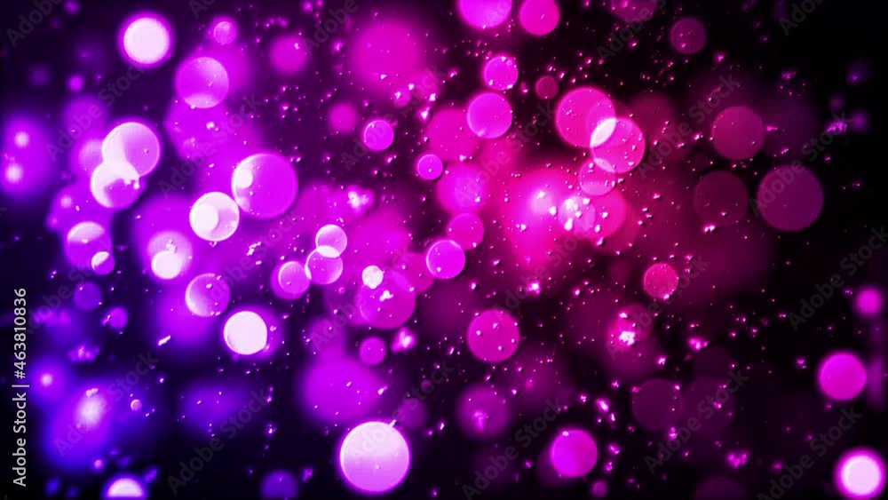 幻想的な紫色の宇宙のような豪華なパーティクルの動画 4K LOOP 幻想的な紫色の宇宙のような豪華なパーティクルの動画 4K LOOP