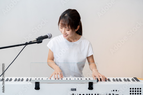 Cuadro en lienzo 美しい日本女性