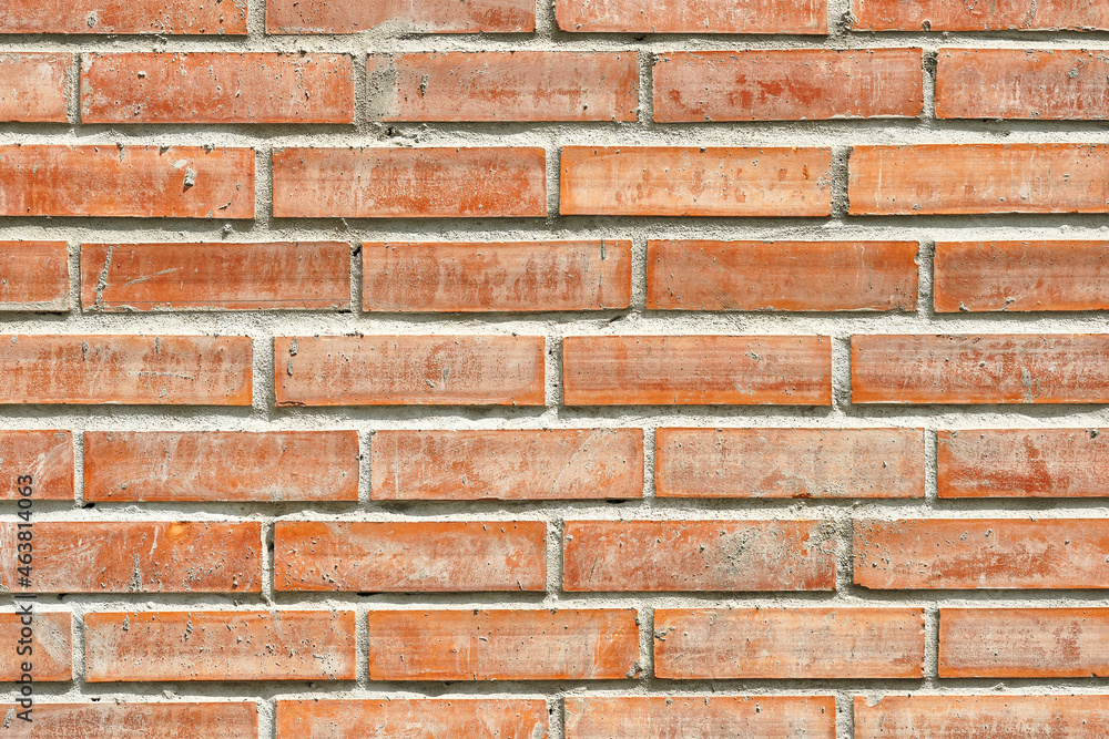 Close Up Red Brick Wall Pattern Texture Background. Close Up Red Brick Wall Pattern Texture Background.