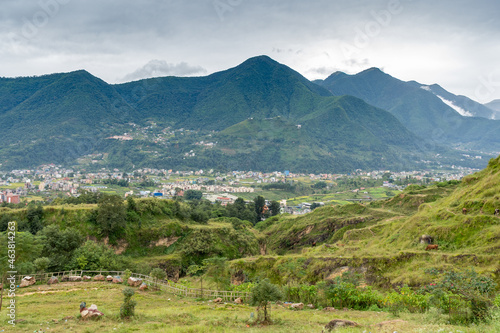 Stormy Sky over Kathmandu Nepal