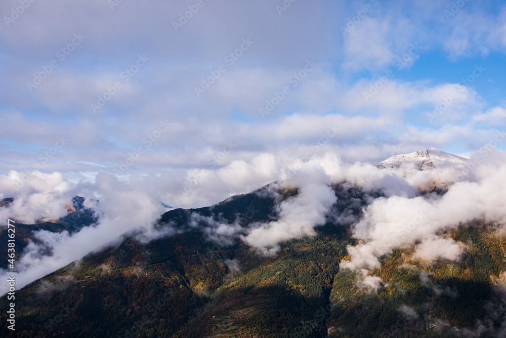 Autumn in Ordesa and Monte Perdido National Park, Spain Autumn in Ordesa and Monte Perdido National Park, Spain