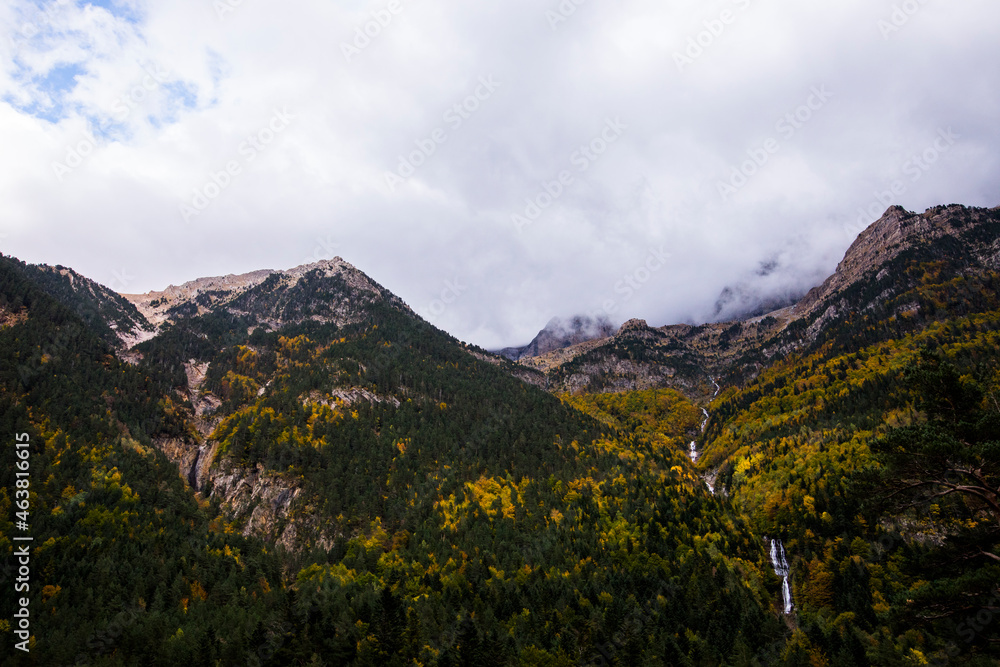 Autumn in Ordesa and Monte Perdido National Park, Spain