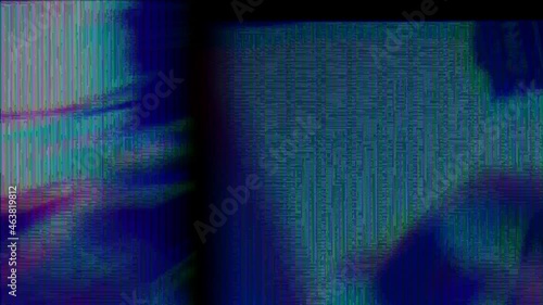 A retro glitch overlay. Distortion abstract background. Digital effect.