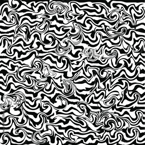 black and white seamless pattern