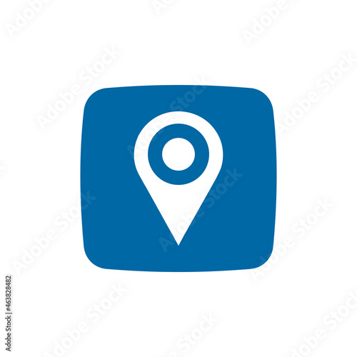 Free Download Location pin finder app map icon logo design - GFXLoad